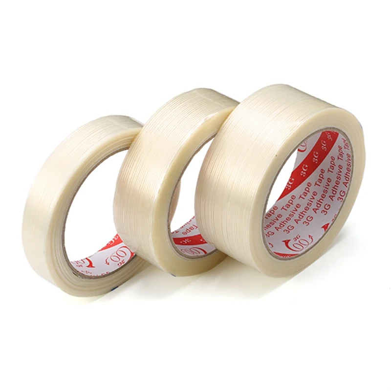 

2cm 3cm 4cm Strong Fiber Strips Adhesive Tape For RC Models