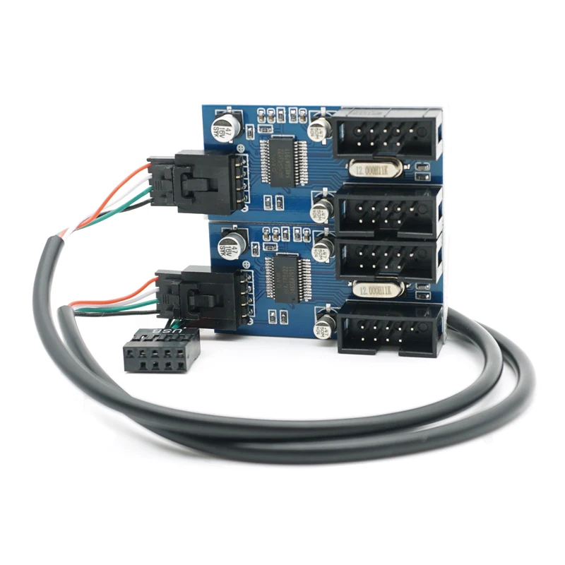 9pin заголовок USB брюк для мальчиков от 1 до 4 Женский Удлинительный кабель