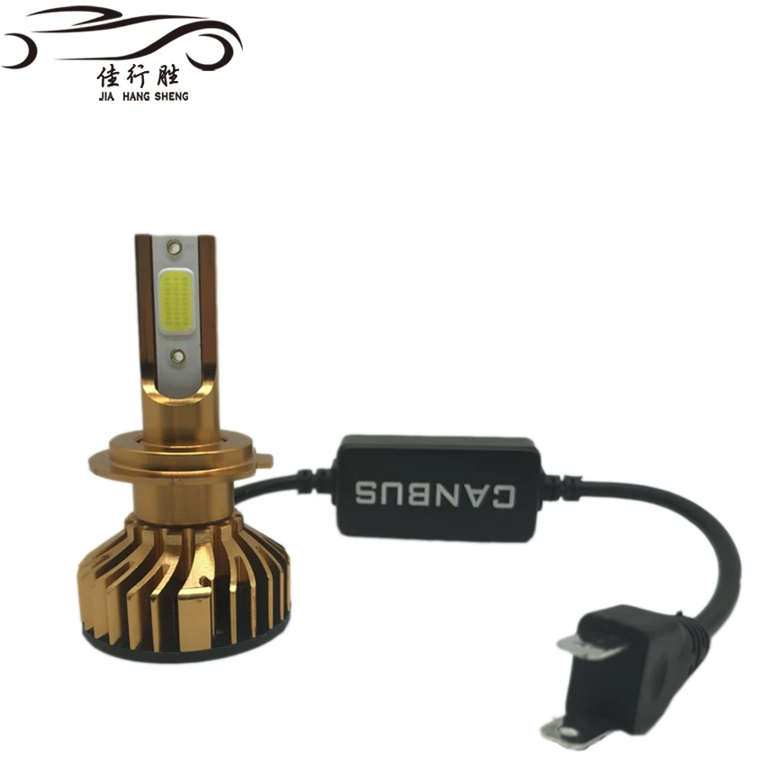 JHS Заводская поставка LED M6 H4 H7 H1 COB светодиодные лампы для фар H11 H13 12V 9005 9006 H3 9004 9007 9012