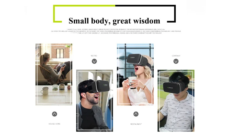 UZQi 3D VR SHINECON G04 гарнитура виртуальной реальности 3D VR Box шлем с эффектом погружения для смартфонов 4,7-6"