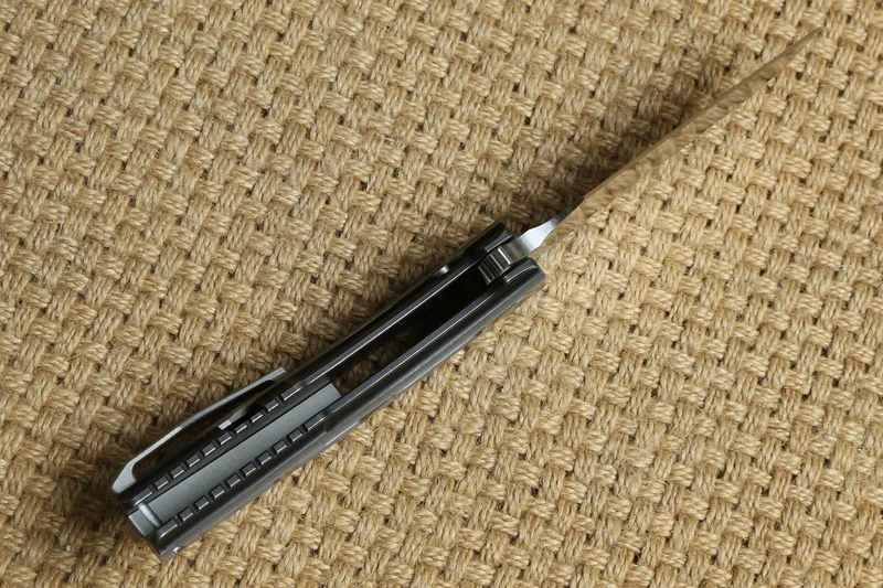 Складной нож STEDEMON Flipper титановый Клинок для кемпинга охоты выживания на