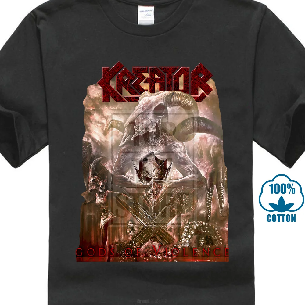 Kreator Мужская футболка с металлическим блеском S M L Xl|metal tshirt|thrash metalt shirt |