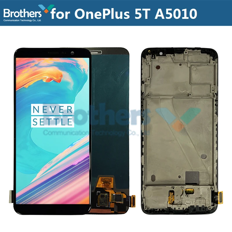 ЖК дисплей AMOLED для OnePlus 5T экран A5010 в сборе сенсорный дигитайзер тест на замену