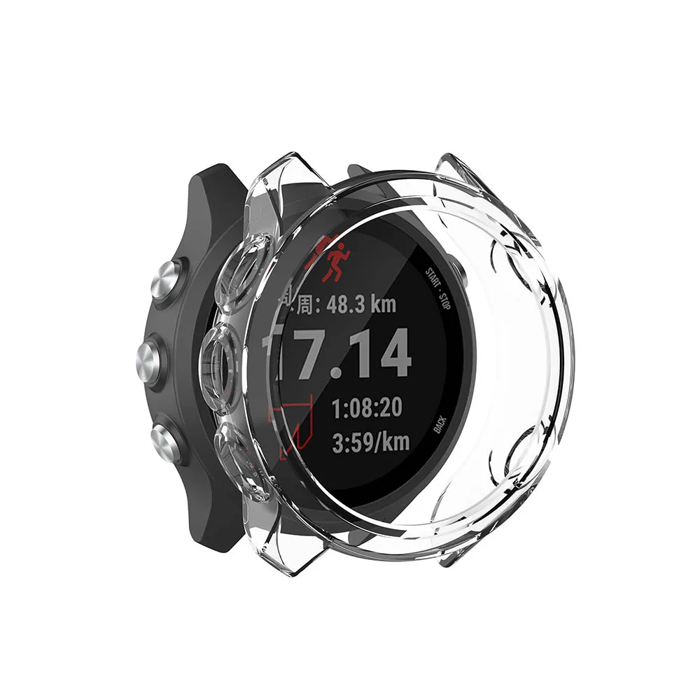 Защитный чехол из ТПУ для наручных часов Garmin forerunner 245/245M 360 градусов защитная