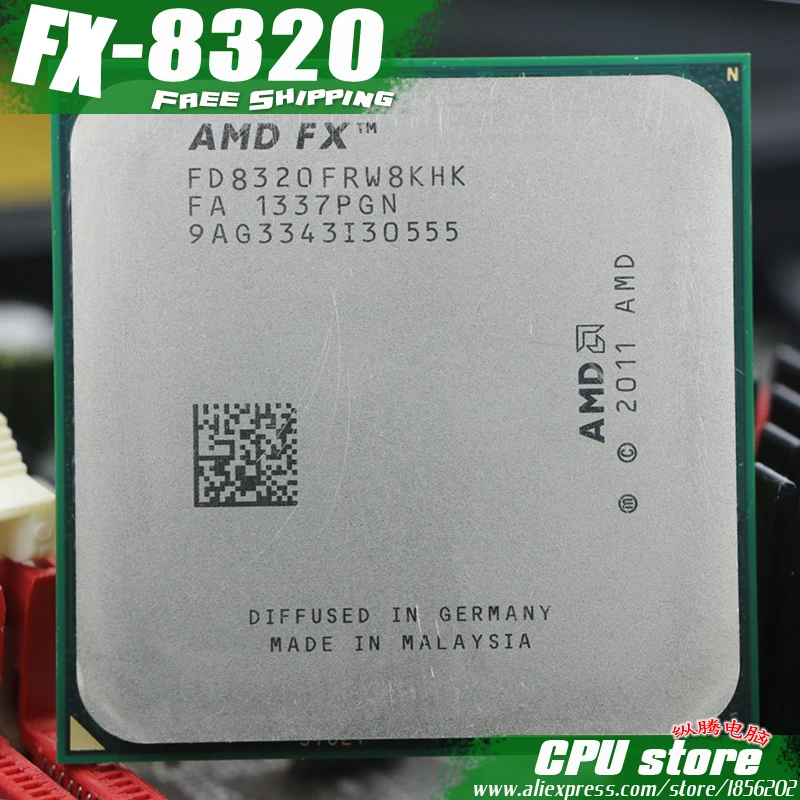 AMD FX 8320 AM3 + 3 5 ГГц/8 Мб/125 Вт Восьмиядерный процессор последовательные части