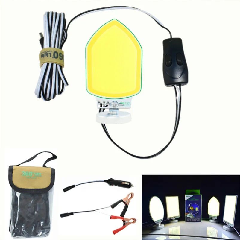 

360light 120W LEDs COB camping outdoor lighting hiking lantern Emergency light Telescopic rod Road Trip Self-drive bivouac with