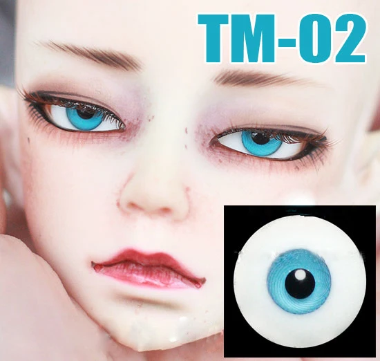 Кукла глаза малого Ирис черных кругов под глазами ученик полосатые стеклянные