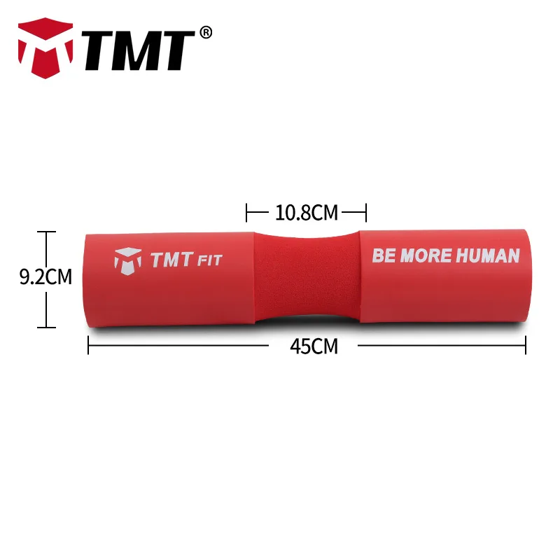 ТМТ Тяжелая Атлетика Фитнес приседание штанга коврик для приседаний обрывки шеи