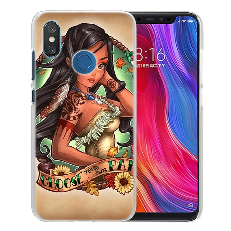 15 Чехол для Xiao mi Red mi Note 7 Go 6 6A Pro S2 5 Plus 4X mi Play 8 lite A2 A1 Прозрачный жесткий чехол для принцессы Ариэль Русалочка - Цвет: 15