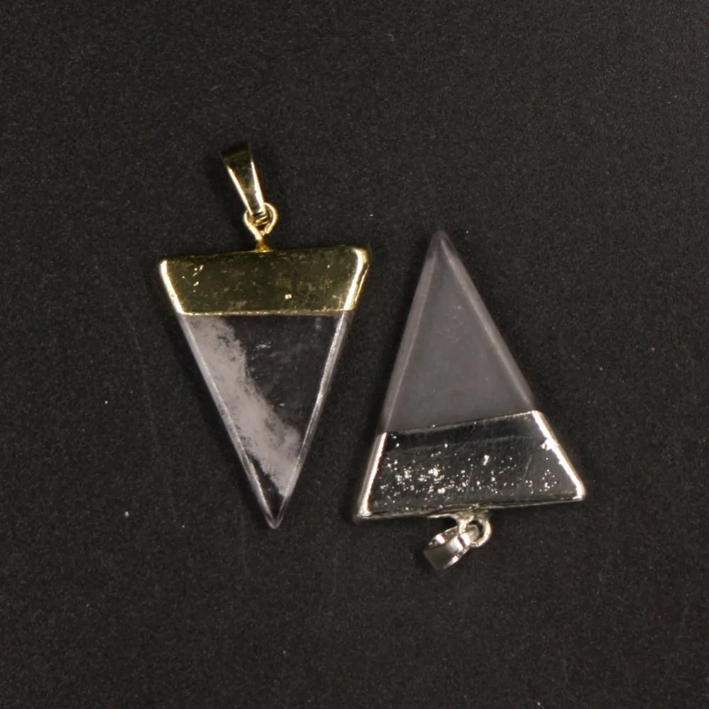 Кристалл кварца целительная пирамида ТОЧКА Рейки Подвески чакры для ожерелья |