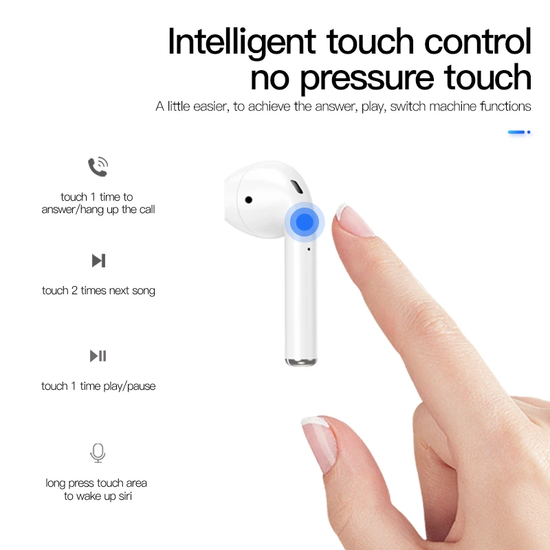 TOTU мини беспроводной Bluetooth наушники вкладыши спортивные с микрофоном бизнес