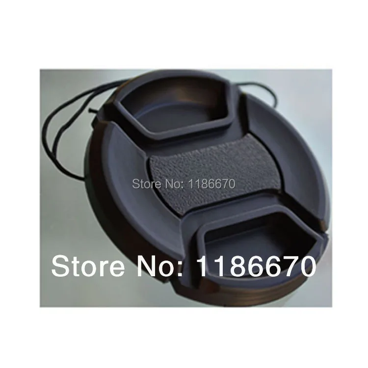 Pro 1x77 мм 77 Центральная защелкивающаяся передняя крышка объектива + шнур для Canon Nikon