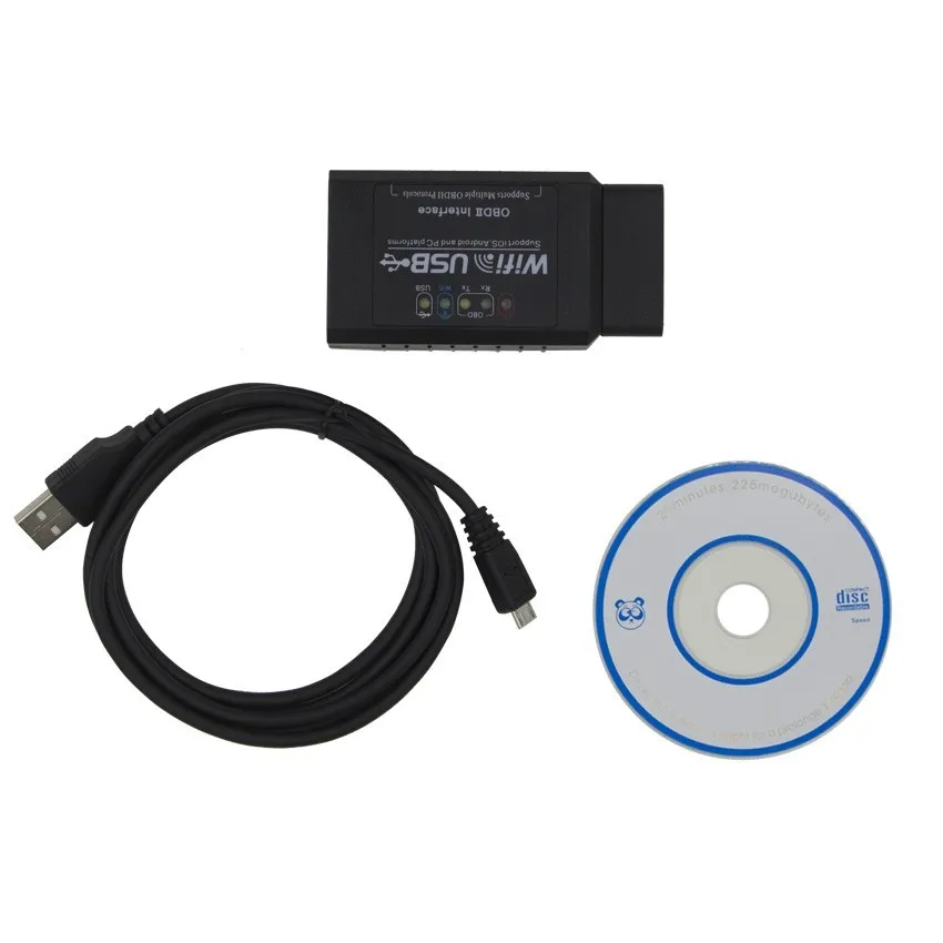 2020 ELM327 Wi Fi USB OBD2 OBD сканер диагностический инструмент ELM 327 ii Поддержка Android/для