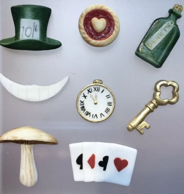 Горячие помадные силиконовые формы для торта Алиса в стране чудес кекс Sugarcraft