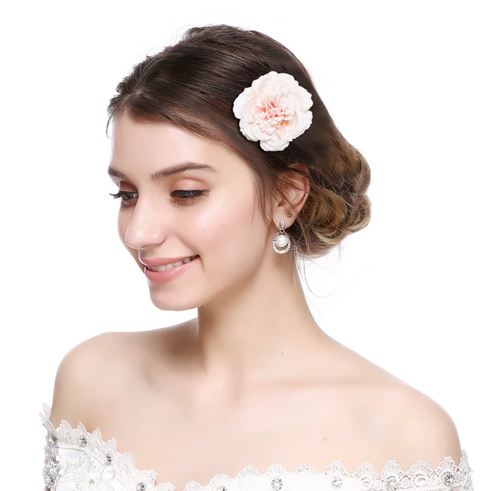 Женские заколки для волос модные цветочные с пионами аксессуары | Аксессуары