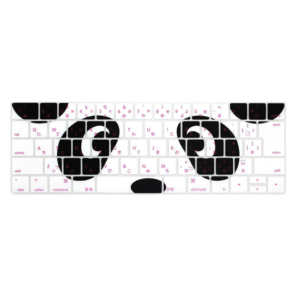 Японская версия клавиатура крышка в ноутбук клавиатура Чехлы для Mac book touch bar 13 15 дюймов Клавиатура для ноутбука Чехлы Чехол