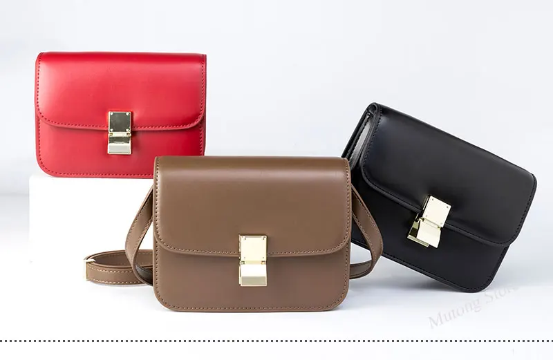 Designer Bags For Women Luxury Handbags Women Bags Designer Leather Shoulder Messenger Bag Black Red Bolsa Mujer Sac A Main