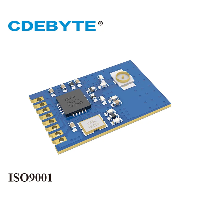 E01-ML01IPX nRF24L01P 2 4 ГГц 1 мВт IPX штамп антенна отверстия IoT uhf беспроводной