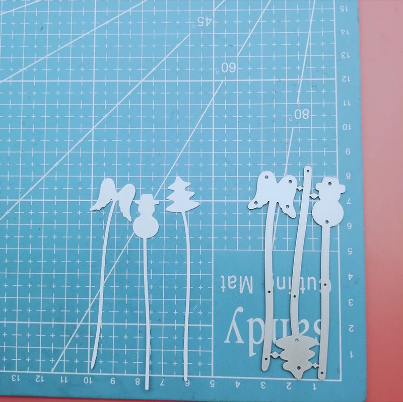 Металлические штампы для резки форма Луна Звезда Сердце полоса скрапбукинга