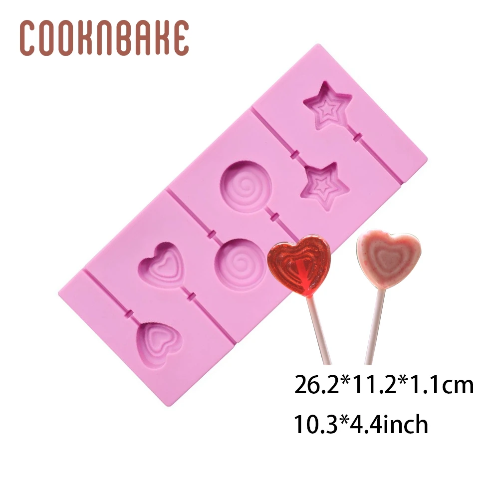 CDY-254 COOKNBAKE силиконовые формы для леденцов, конфет, леденцов, форма шоколада, сладкого сахара, инструмент, силиконовая форма для украшения торта, форма для выпечки - Цвет: CDY-254