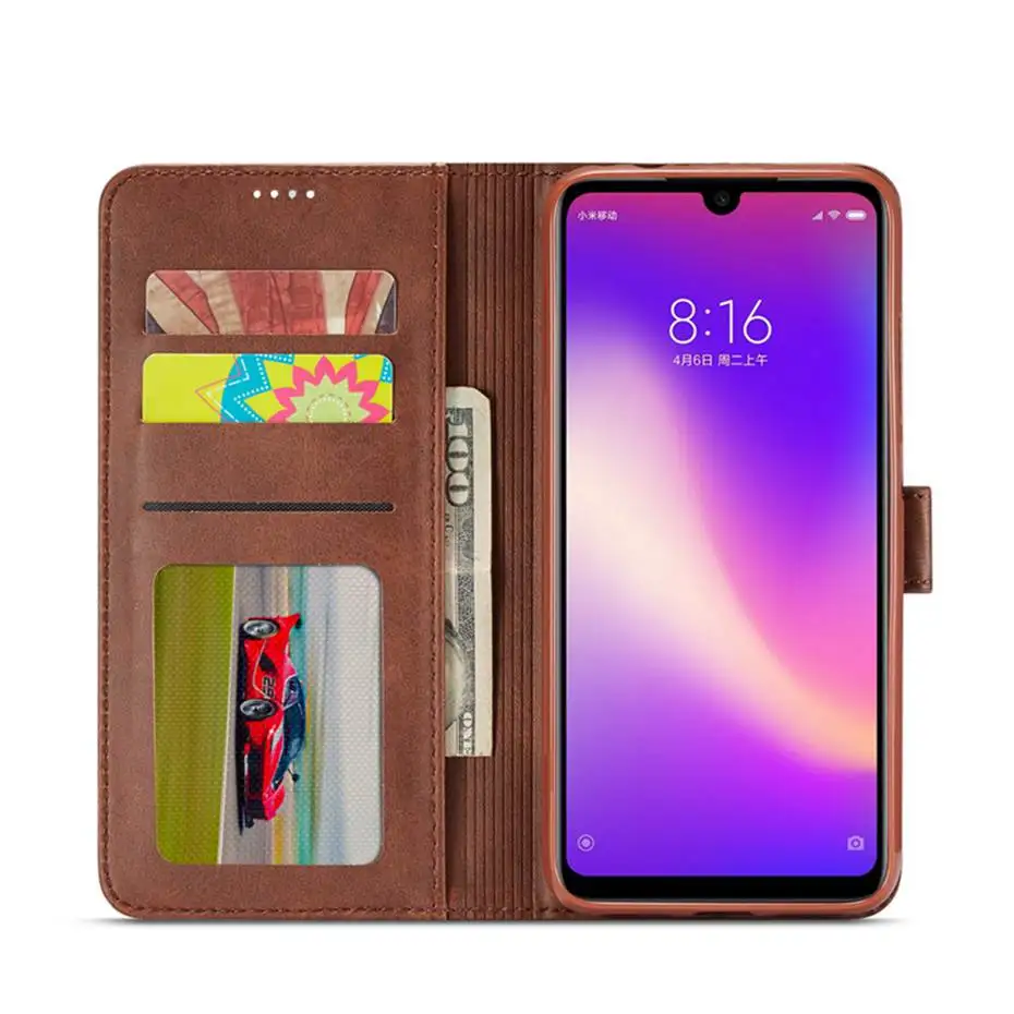 Роскошный чехол книжка для Xiaomi Redmi Note 7 Pro бумажник кожаный чехол|Чехлы-портмоне| |