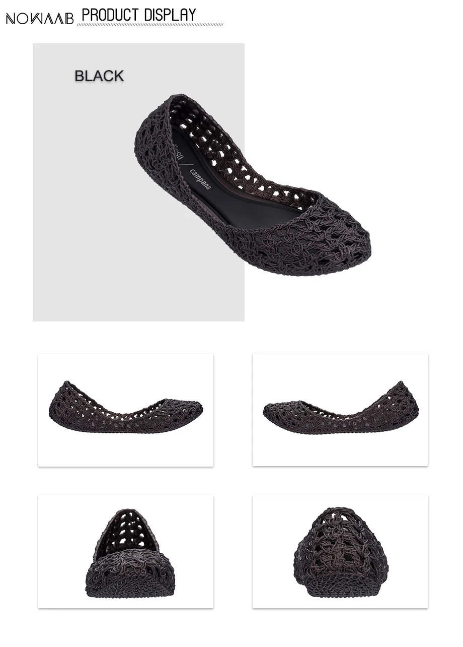 Melissa/ оригинальные женские сандалии на плоской подошве; Брендовая обувь melissa; женские прозрачные сандалии; женская прозрачная обувь; дышащая обувь