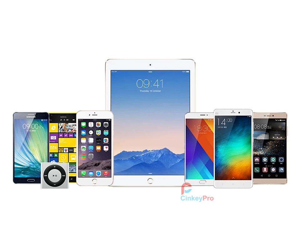 Cinkeypro USB Зарядное устройство для iPhone Samsung Android 5 В 4A 4-Порты мобильный телефон Универсальный Быстрая зарядка свет сетевой адаптер