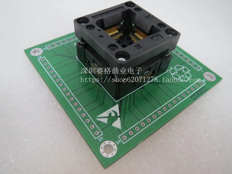 OTQ-64-0.5-04 LQFP64/DIP64 IC Тесты сиденье скамья гнездо адаптера Программирование