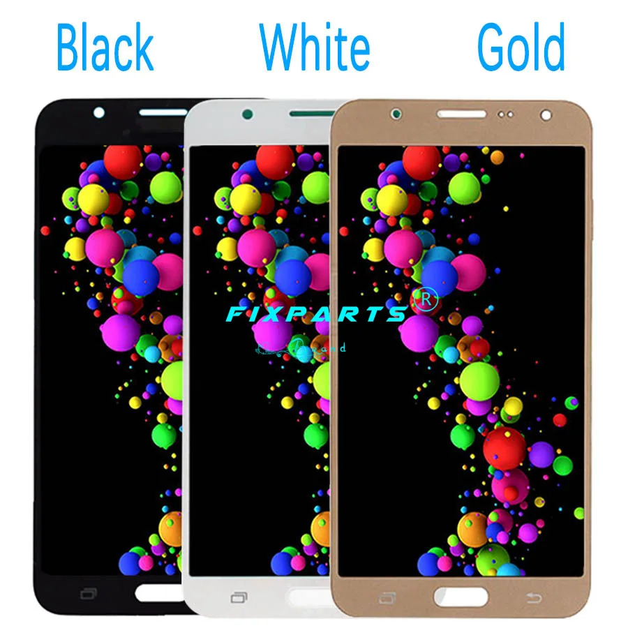 Полный дигитайзер в сборе для Samsung Galaxy J7 2015 J700 J700F J700H дисплей с контролем яркости