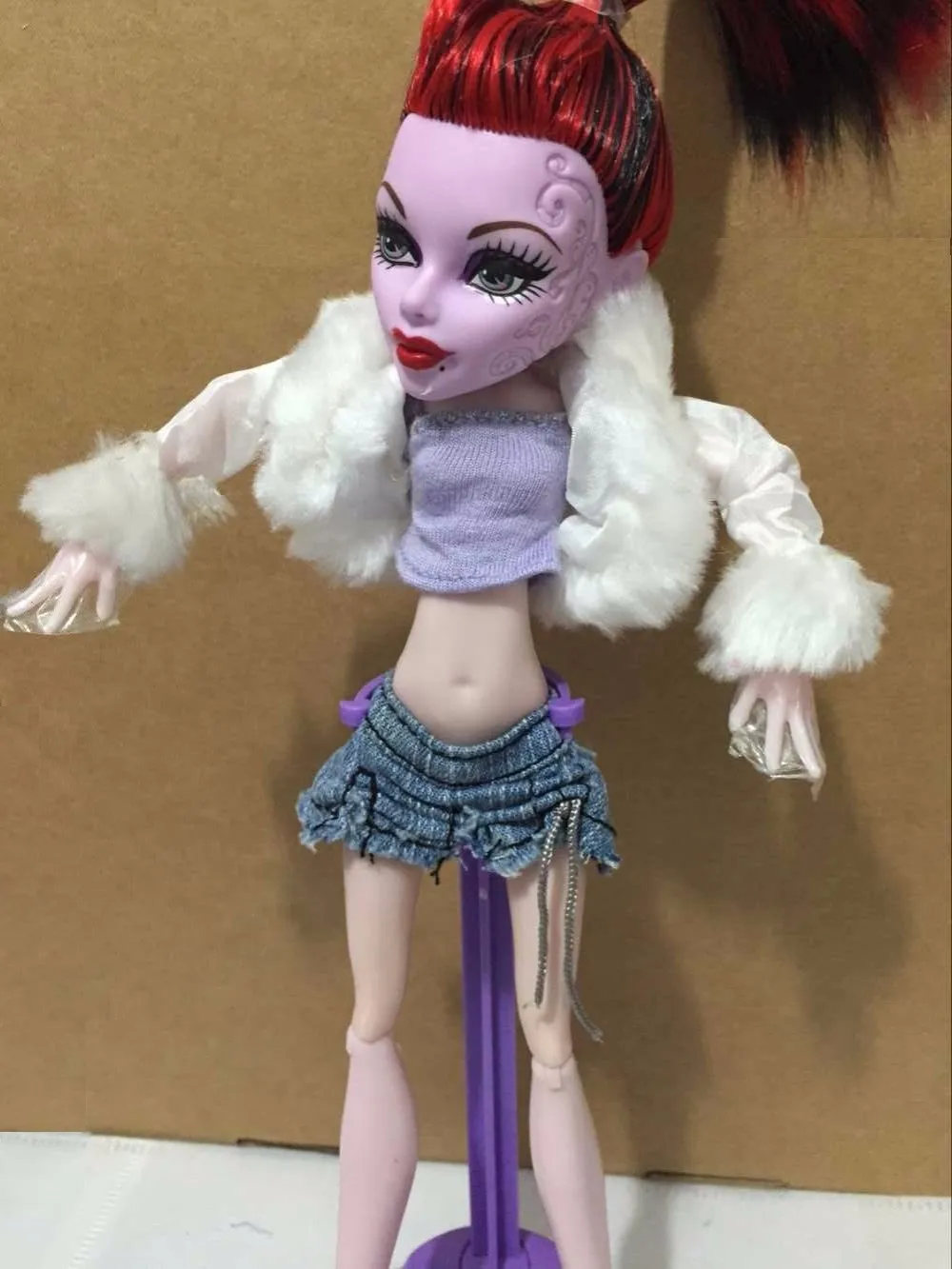 10 шт./лот, в упаковке, для продажи, Оригинальная одежда monster high, Кукольное платье, аксессуары для одежды, игрушка для девочек, подарок