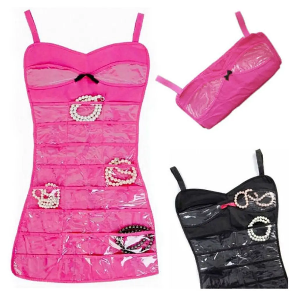 Нетканый органайзер для хранения ювелирных изделий брошь шкафа висячий тип