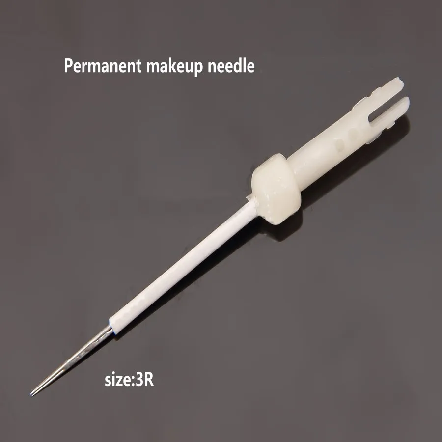

50PC3R Permanent Makeup Needles&Tips Permanent Makeup Eyebrow Lip Needles Sterilized Mosaic Cosmetic MAKEUP NEEDLES