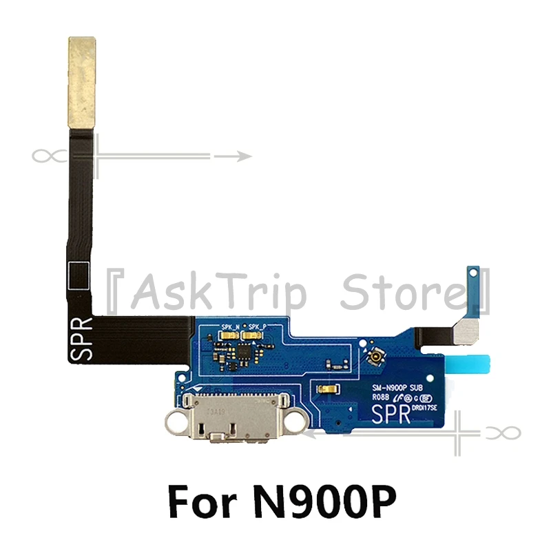Для SamSung Galaxy Note 3 N900 N9005 N900A N900P N900V N900T запасные части зарядное устройство порт для