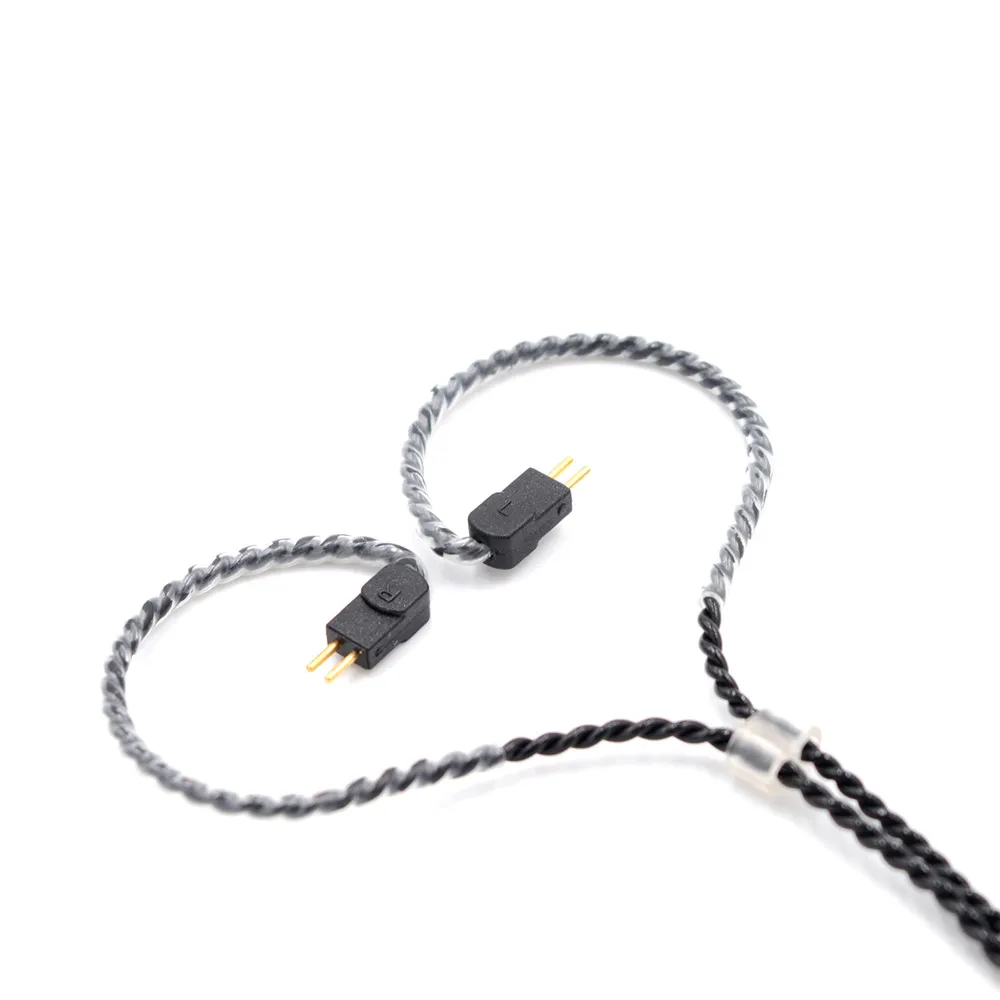 BQEYZ HiFi наушники 0,78 мм 2-контактный разъем 3,5 штекер сменный кабель