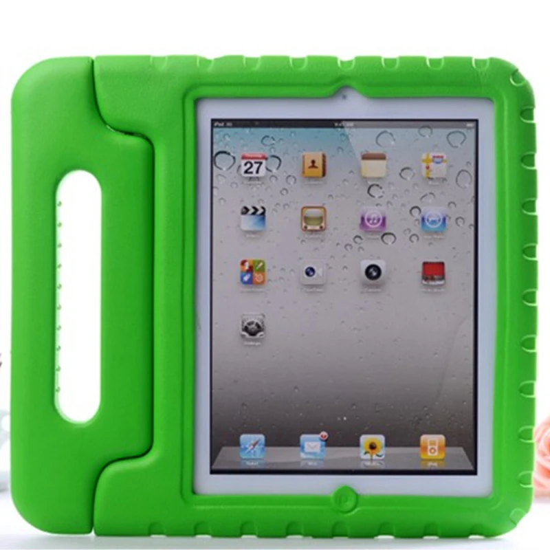 green Противоударный чехол EVA для IPad Mini 1 2 3 retina Fundas Shell Корпус Грязь/ударопрочный для IPad Mini 2 W/портативная ручка - Цвет: green