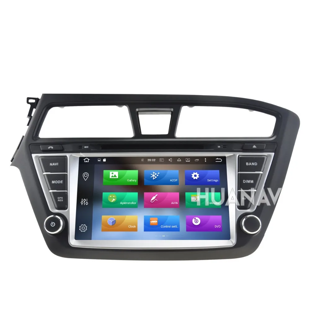 Автомобильный DVD-плеер на Android 8 0 GPS-навигатор для Hyundai I20 2014 2015 2016 2017 мультимедийный