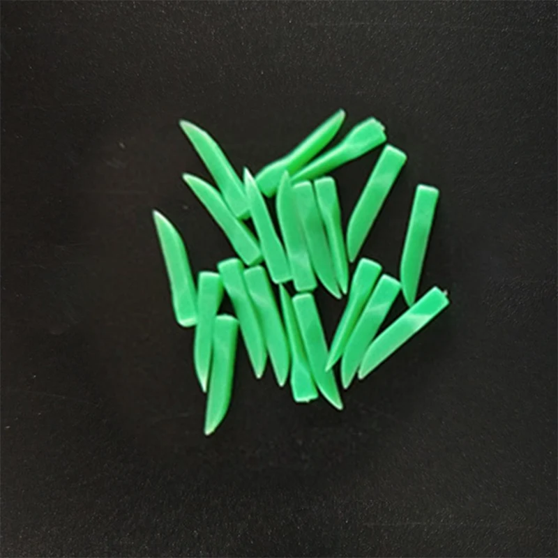 800pcs 4 Sizes Healthy Disposable Teeth Diastema Dental Plastic Wedges Consumable Oral Denture Material Supply | Красота и здоровье