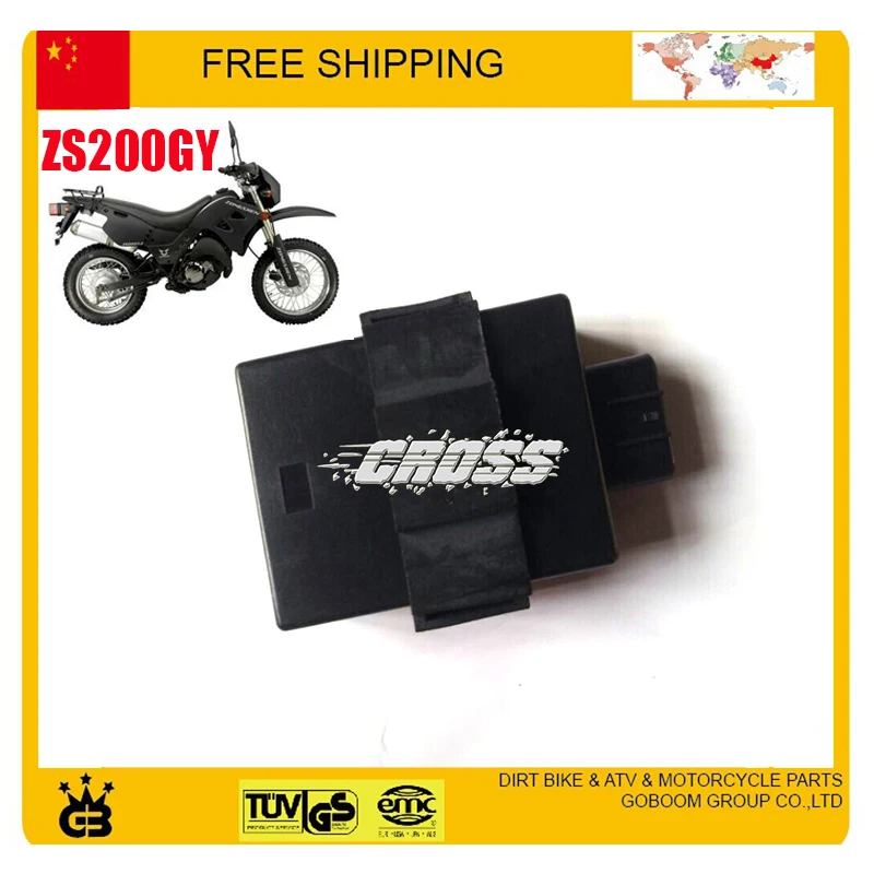 Zongshen ac CDI box ZS200GY аксессуары для мотоциклов и 200 куб. См 8 контактов бесплатная