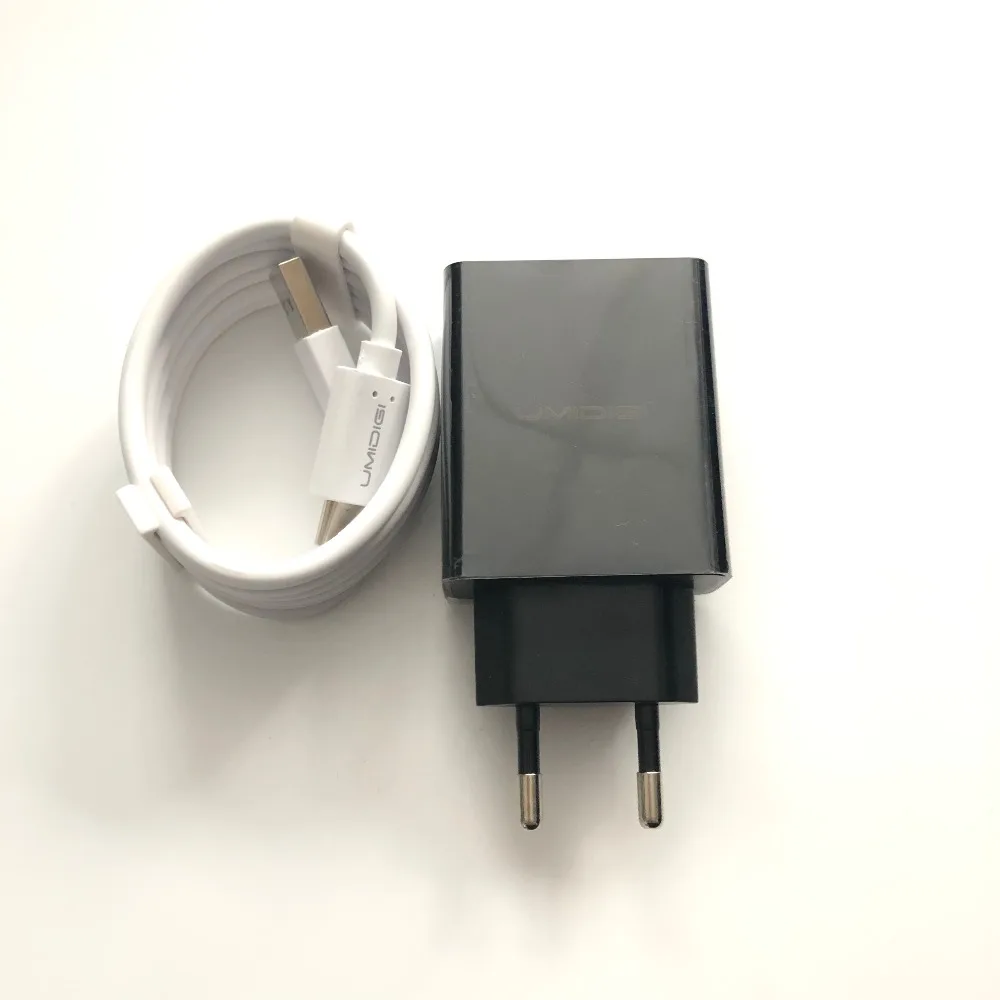 Новое дорожное зарядное устройство + USB кабель Type-C для UMIDIGI Z MTK6797X X27 5 экран FHD 1920x1080