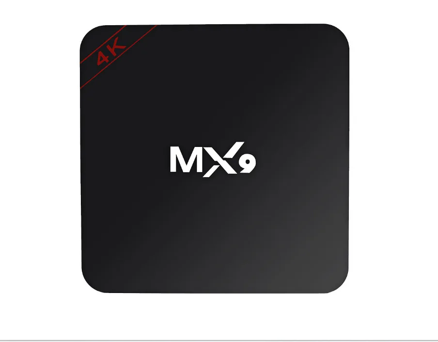 ТВ приставка MX9 4K RK3229 четырехъядерный Android 4 2 ггц WiFi 1 Гб RAM 8 ROM Media HDMI слот для sd