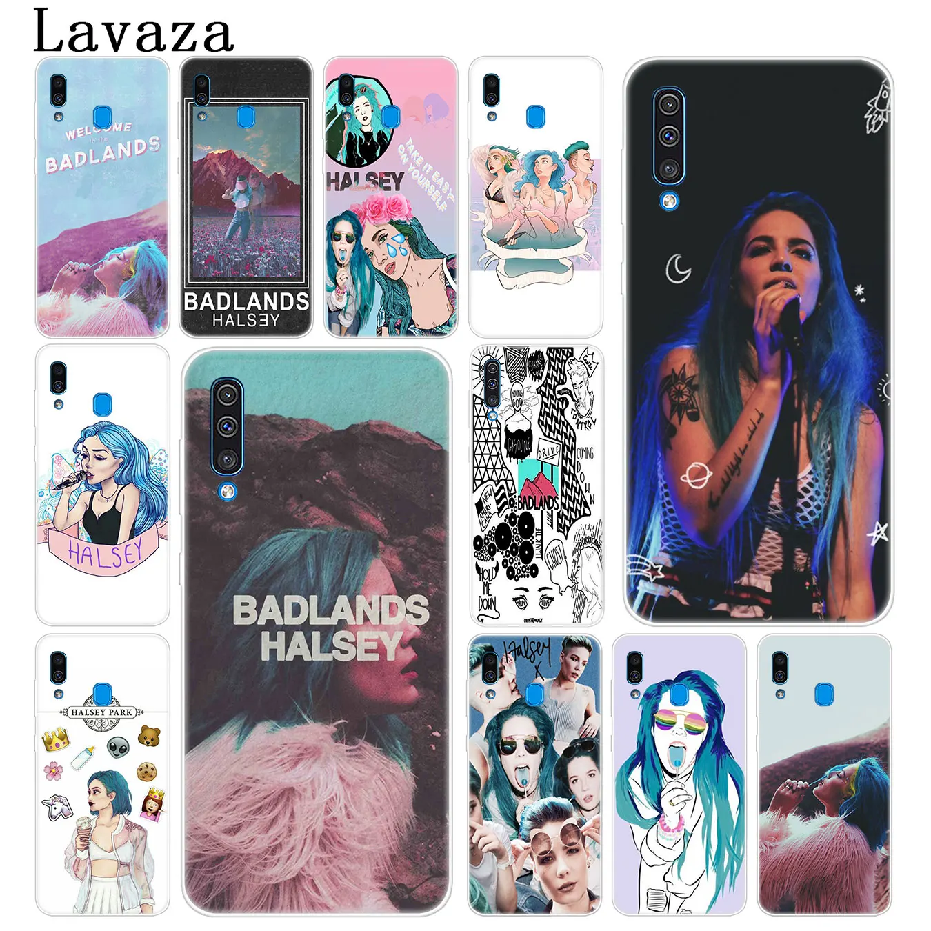Твердый чехол Lavaza Halsey для телефона Samsung Galaxy A70 A60 A50 A40 A30 A20 A10 M10 M20 M30 M40 A20e|Бамперы| |