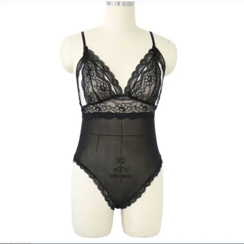 Сексуальное нижнее белье кружевные боди Babydoll женское ночная рубашка одежда для