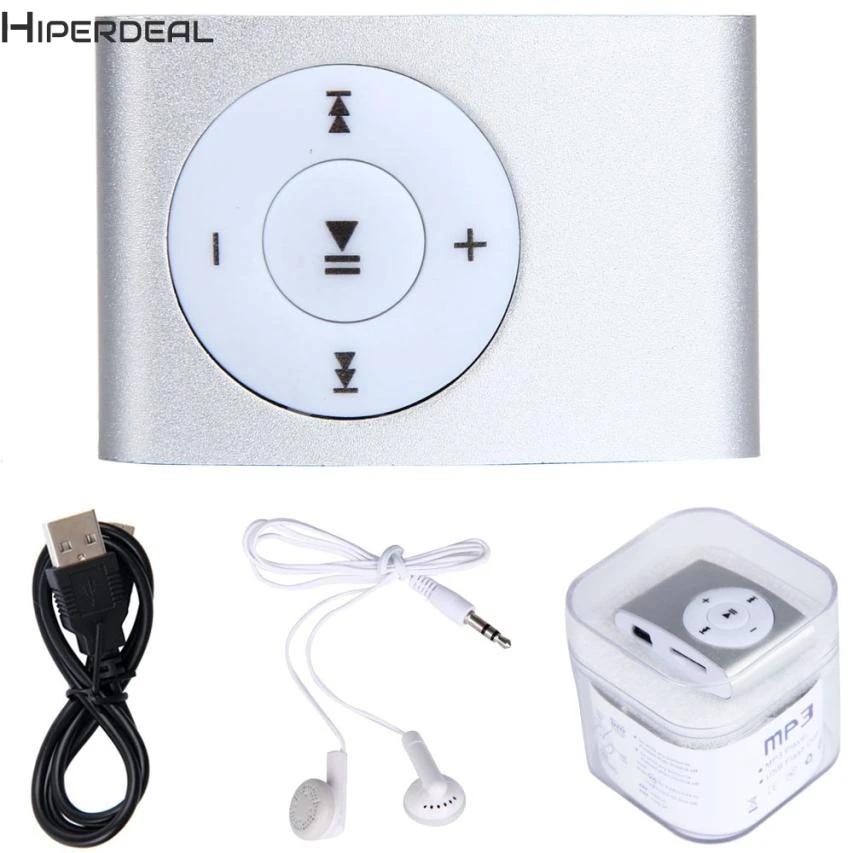 HIPERDEAL плееры USB кабель мини MP3 плеер Поддержка 32 ГБ Micro SD TF карты с наушниками Горячие 17Dec13 Прямая поставка