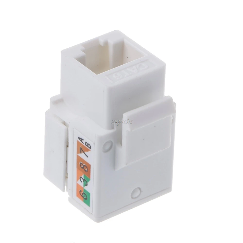 CAT6 Network Module Information Socket RJ45 Connector Adapter Keystone Jack Whosale&Dropship|Сетевые инструменты| |