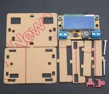 

DC-DC Adjustable Step-down Power Supply Module Voltage Current LCD Display +CASE