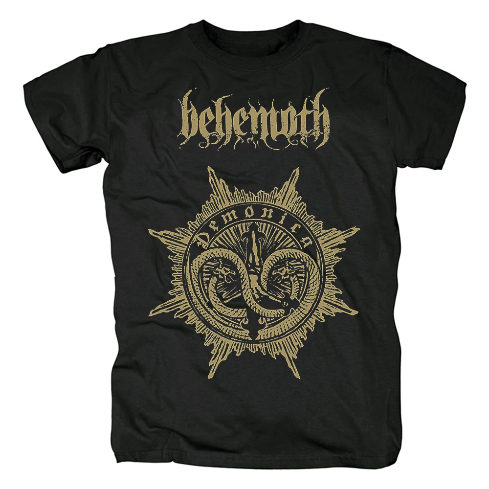 Кровоhoof behemoth группа Death Metal прогрессивная металлическая футболка рок н