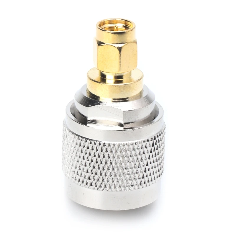 1 шт. адаптер PL259 UHF штекер никелированный к SMA позолоченный RF разъем|Соединители| |