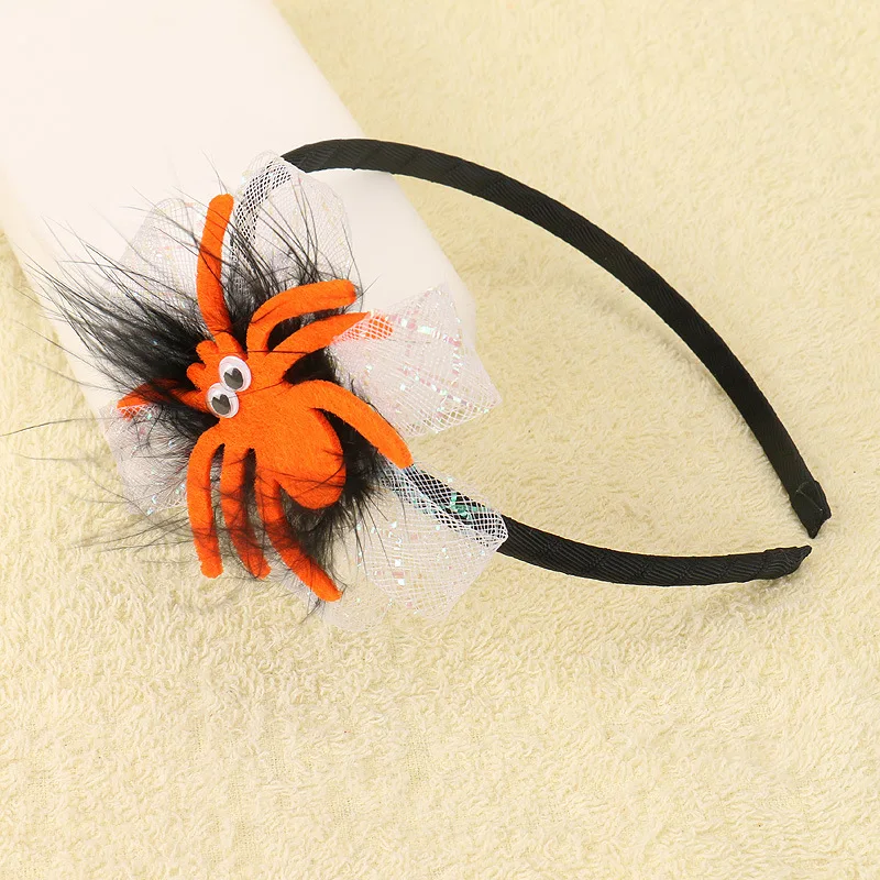 2017 Счастливого Хэллоуина паук повязки на голову креативные милые Детская
