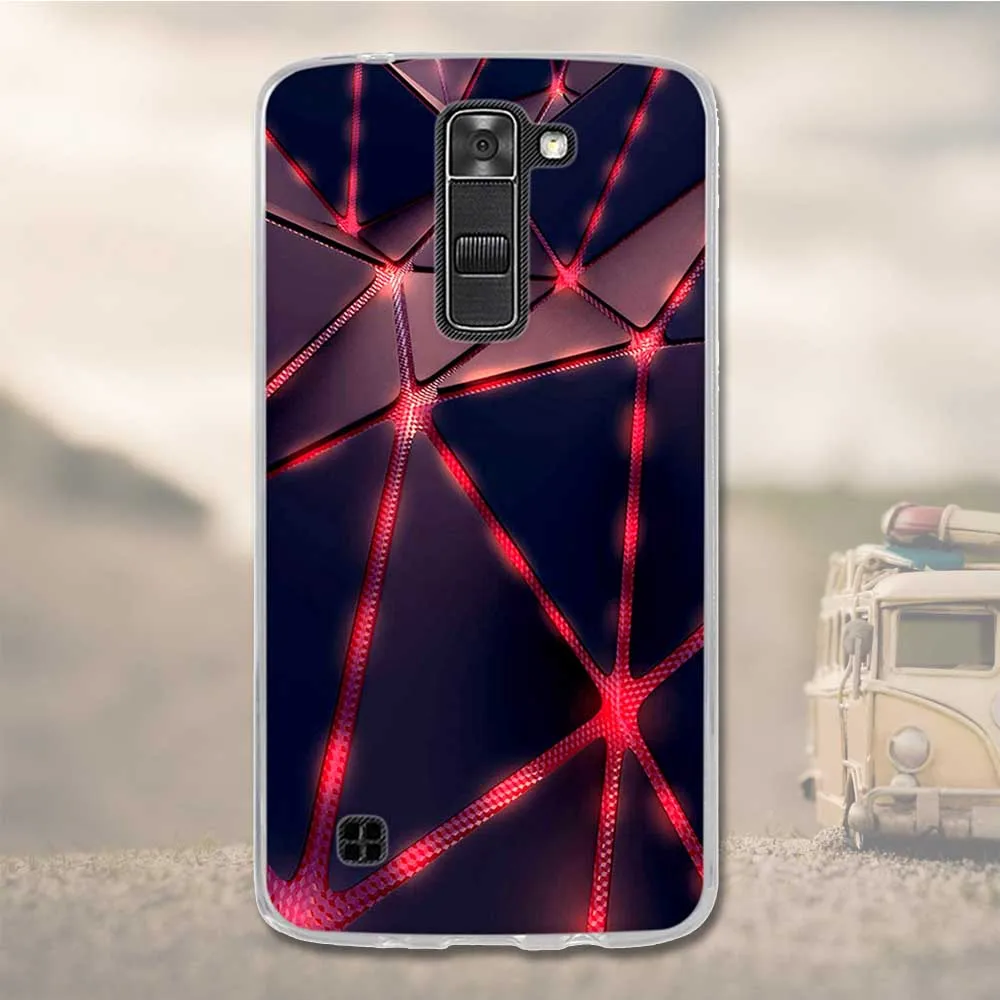 3 Мягкий силиконовый чехол для LG K7/Tribute 5 LS675/X210 X210DS чехол для телефона мягкая Задняя накладка чехла из ТПУ для LG K7 K 7 Чехол - Цвет: 3