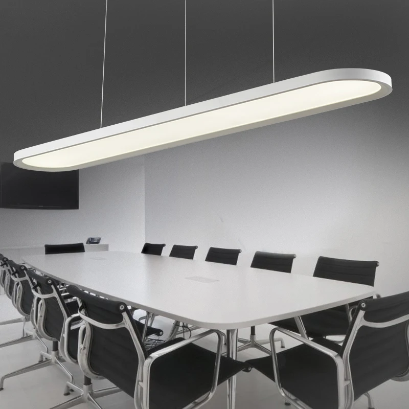 

Modern White Pendant Light For Office Meeting Room Study Room led High brightness Creative Lamp HOME Restaurant